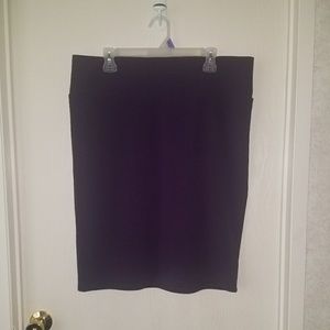 Lularoe purple cassie pencil skirt